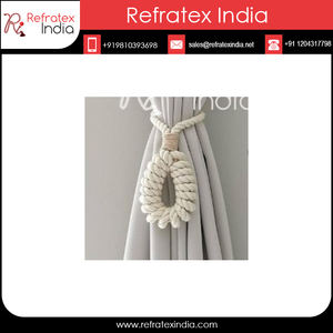 Embrasses de rideaux perlés à motif nouveau, embrasses de rideaux perlés de fabricants indiens, fournisseur en vrac et fabrication par réfractex inde, fabriquées en inde - Product Image 5