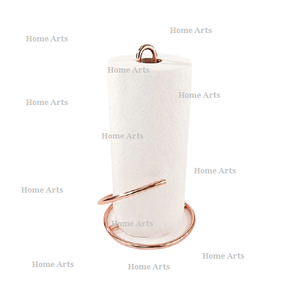 Juego de 2 servilleteros de color dorado y dorado rosa, servilletero de metal hecho a mano para uso en el hogar y la cocina - Product Image 2