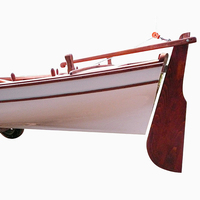 Alaska Adventure 18 'Bateau à voile en bois: pêche et aviron de qualité supérieure