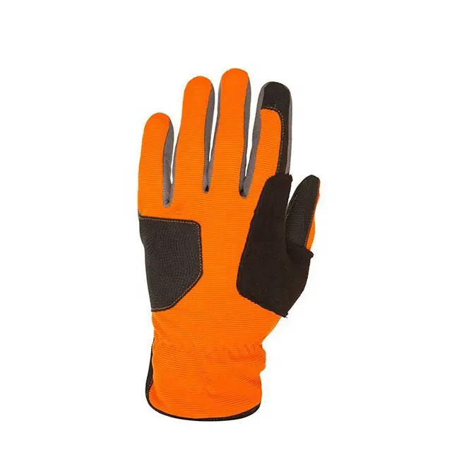 Custom Made Hunting Shooting Gloves Black Leather Winter Season Hunting Shooting Gloves
