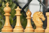 Juego de Ajedrez de Madera Staunton de Lujo Valletta, en Oferta, con Embalaje en Caja de Cartón