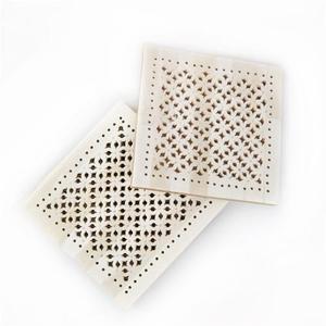 Posavasos con incrustaciones de hueso para decoración de Bar, posavasos cuadrado para taza de color gris, productos de alta calidad, gran oferta - Product Image 2