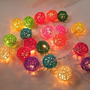 หวายลูกแสงกลางคืนตกแต่งบ้านวัสดุธรรมชาติหวายเวียดนาม - Product Image 6