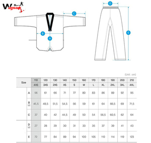 Nuevo Kimono de Judo de Alta Calidad 2026, Peso Pesado 750 Gsm, para BJJ WAGSAM SPORTS, Poliéster/Algodón - Product Image 6