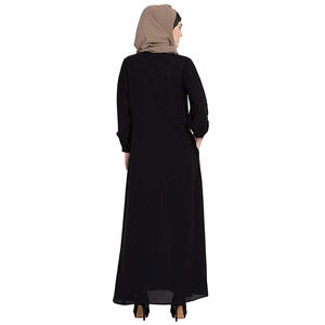 Abaya — robe musulmane légère et personnalisable, ensemble de deux robes maxi, mode, tendance - Product Image 6