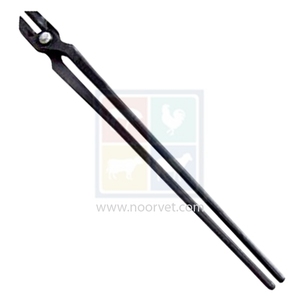 Pince à fer à cheval NVC 3-535-44 de 5/16 pouces en acier Corbin pour usage vétérinaire équin - Product Image 1