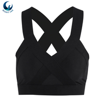 Sujetador Deportivo Reversible de Neopreno para Mujer, Logotipo Personalizado, Transpirable, Elástico en Cuatro Direcciones, Impermeable, Antibacteriano, Resistente al Viento, Talla Grande