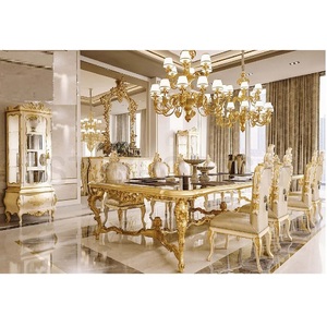 Royal Classic Wooden Craft Dining <b>Table</b> Set Italian Style Dining Room Furniture Buy Classical Dining Room Set Atlanta - Product Image 1