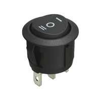 Interruptor Basculante Redondo 6A/10A/16A 125VAC/250VAC /ECE/CQC Certificado, Temperatura de Funcionamiento 25-85C
