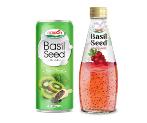 Jus de graines de basilic naturel 250 ml, boisson au litchi, fournisseur OEM de boissons, vente en gros, marque privée, approvisionnement en vrac, mondial - Product Image 1