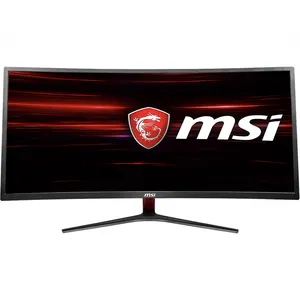 MSI MAG 341CQ Monitor da gioco curvo da 34 pollici con LED antiriflesso Ultra largo 3440x1440 3K 100Hz 8ms AMD FreeSync Anti-sfarfallio