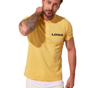 Nueva Camiseta de algodón al por mayor, Polo clásico liso de manga corta - Product Image 1