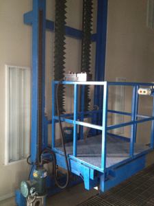 บูธพ่นสีแบบยก 3 มิติ แท่นยกสามมิติ 3 แกน แท่นยกแนวตั้งสำหรับบูธพ่นสี - Product Image 2