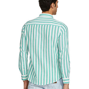 โรงงานโดยตรงขายส่งที่กำหนดเองแขนยาวบุรุษลำลองลายสก๊อตผ้าฝ้าย100% เสื้อ - Product Image 2