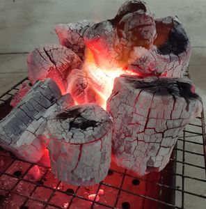 Wholesale Hardwood White <b>Charcoal</b> Lump Shape Smokless 4-5 Hours Burning Time 20kg/<b>bag</b> - Product Image 6