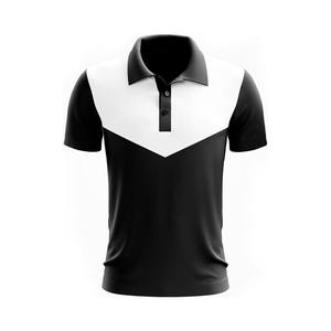 Polo de Golf brodé/imprimé unisexe pour hommes, T-Shirt simple et blanc, de haute qualité, à la mode, printemps, - Product Image 6