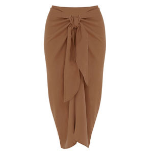 Summer Island Logo Trendy Casual Nuevo estilo Fitness Traje de baño OEM Venta al por mayor Sarongs Nuevo diseño Gasa Características multifuncionales - Product Image 5