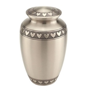 Adult Human Brass Material Cremation Urns Hand Engraved Black Classic <b>Keepsake</b> & <b>Pet</b> Urns from Top Listed Manufacturer - Product Image 2