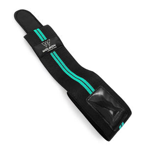 Enveloppes de genou Powerlifting personnalisées pour l'haltérophilie Gym Fitness Enveloppes de genou d'haltérophilie de gymnastique personnalisées pour les enveloppes de genou de gymnastique. - Product Image 4