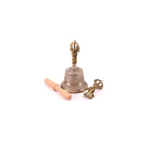 Nouvelles clochettes en métal Om Bell, design personnalisé, peintes à la main, thème amour, clochettes de Noël en gros, prix de gros, provenant de l'Uttar Pradesh - Product Image 1