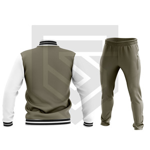 Chaqueta de béisbol personalizada vintage para hombre, chaqueta del equipo universitario de letterman con manga de cuero bordada, chándal de equipo de béisbol 2022 - Product Image 4