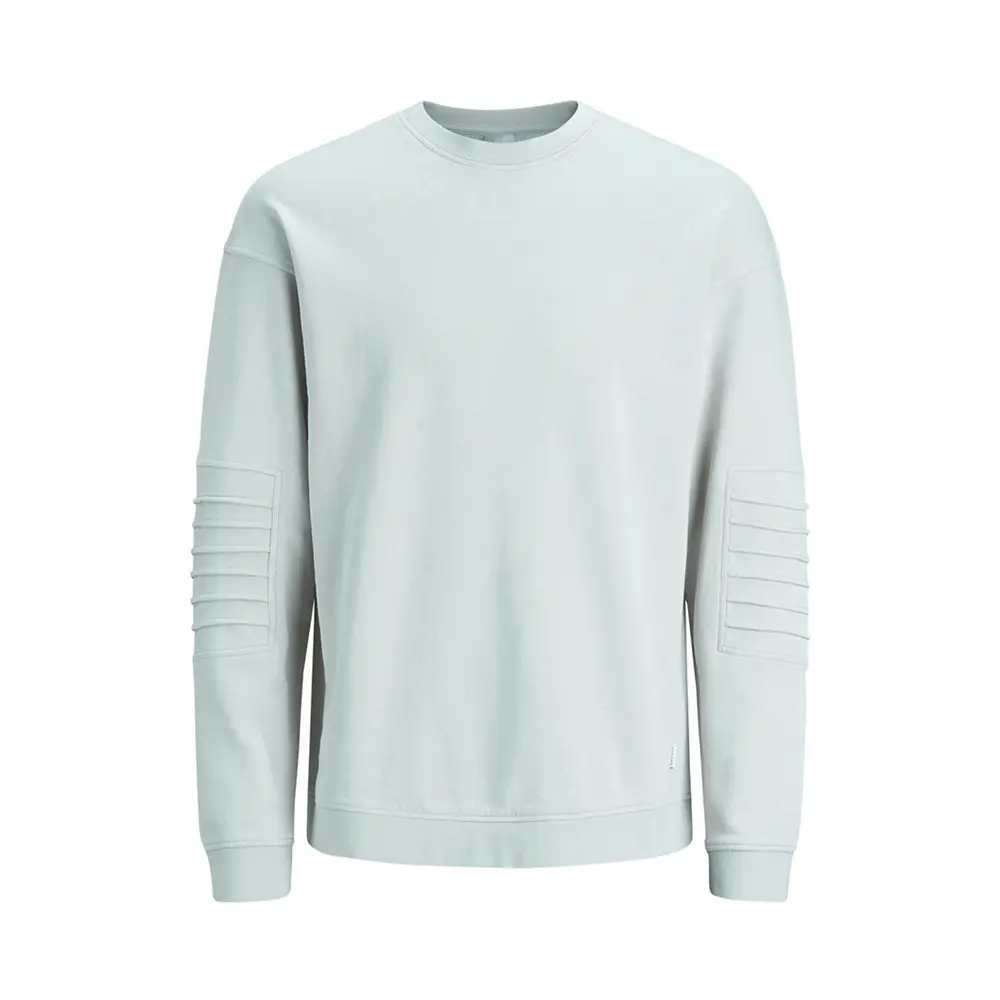 Custom Design Male Sweat Shirt Men Cotton Plain Sweatshirt with Crew Neck 2021 Hot Design OEM Custom Made with Long Sleeve 5 Pcs