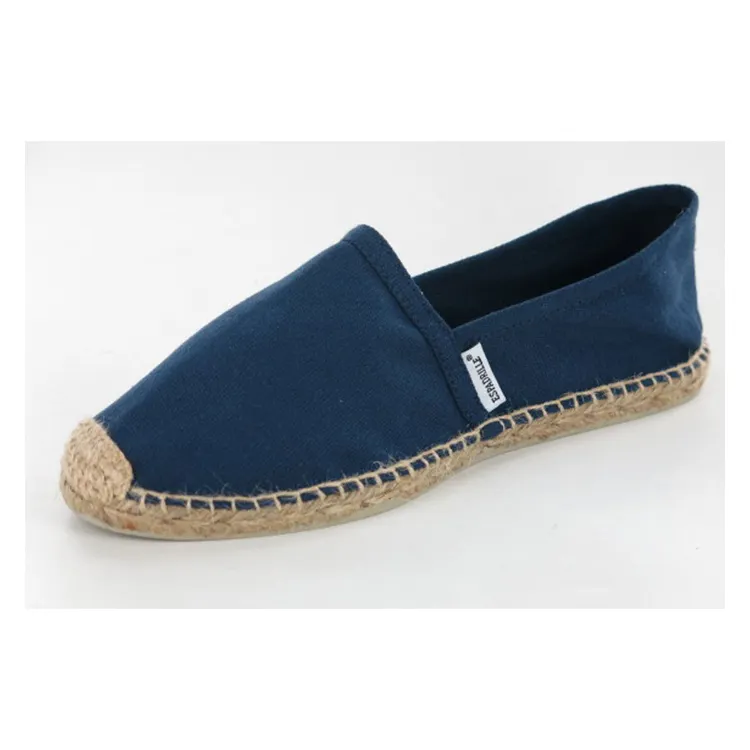 Espadrilles Wholesale Selling Solid Pattern Plain Color Espadrilles Flat Shoes from Indian Supplier