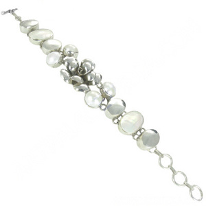 Beautiful <b>Gemstone</b> Silver <b>Bracelet</b> - Product Image 2