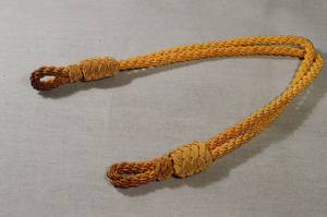 Accessoire uniforme en polyester pour cordon d'épaule jaune pour officiers en fil métallique avec cordons d'épaule dorés - Product Image 4