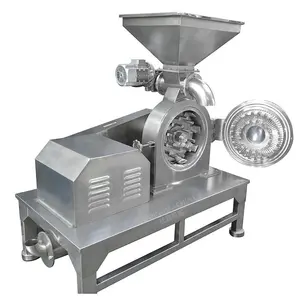 Stainless steel industrial impact disc pin mill for rice corn grain