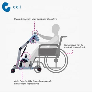 Nuevo <span class=keywords><strong>fisioterapia</strong></span> reclinada bicicleta de ejercicio máquina de la pérdida de peso terapia física bicicleta de ejercicio - Product Image 4
