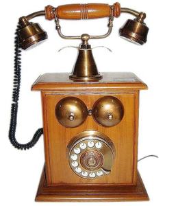 Antiques <b>Telephone</b> Vintage Model <b>Old</b> Type Model Wood and Metal Product Many Type Category Attached in Description High Quality - Product Image 3