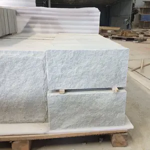 옥외 cuttable를 위한 자연적인 끝으로 포장하는 중국 백색 사암 도와
