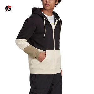 Sweat à capuche zippé pour hommes pas cher Polaire Cotton Tech Logo personnalisé Street Wear Vêtements de sport poids lourd OEM Logo de marque personnalisé - Product Image 2