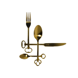 Vajilla de acero inoxidable, juego de cubiertos, cuchillo, tenedor, servidor, utensilios de cocina, lo mejor para el hogar, hoteles, restaurantes - Product Image 2