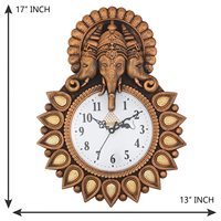 Horloges murales à quartz classiques contemporaines sur mesure de haute qualité, plaquées or, pour la décoration de salon et de maison – Achetez chez Leading