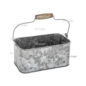 Porte-couverts galvanisé au design classique avec poignée, qualité supérieure, à prix avantageux - Product Image 1