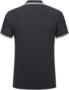 Chemises décontractées en coton pour hommes, manches courtes, unies, écologiques, séchage rapide, personnalisables, haute qualité, coupe classique, col rond, 220g - Product Image 2