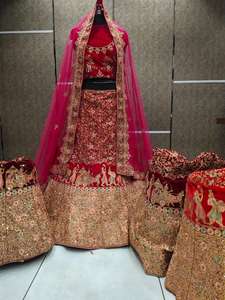 Article de mariage à paillettes, filet lourd à la mode, paillettes, Collection de prix de gros, Lehenga Choli shop en décontracté - Product Image 5