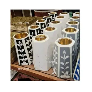 Quemador de incienso de madera y nácar para uso doméstico y hotelero, fragancia de calidad superior, Mabkhars. - Product Image 1