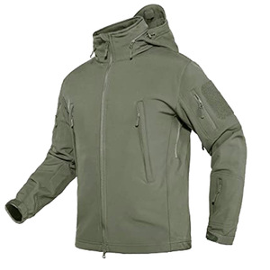 Chaqueta de exterior con capucha para hombre, SOFTSHELL - Product Image 1