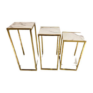 Juego de mesa cuadrada, 3 piezas - Product Image 1