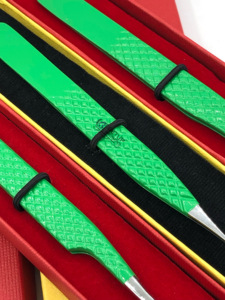 Haute qualité russe Volume céleri poudre revêtement cils pince à épiler en acier inoxydable incurvé Anti-magnétique antistatique 10mm longueur - Product Image 3