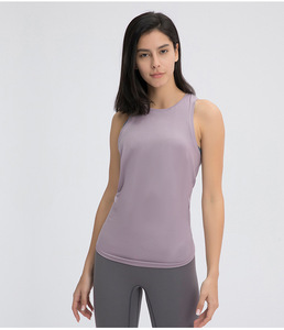 T-shirt décontracté ample pour femme, 100% coton, 2022, débardeurs respirants pour femme, ensembles de vêtements sans manches pour filles - Product Image 4
