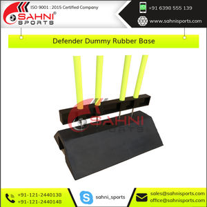 Maniquí de defensa portátil plegable de alta calidad con base de goma Precio competitivo Equipo de entrenamiento de fútbol - Product Image 6