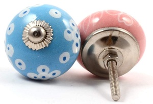 Boutons et poignées modernes en céramique multicolore assortis pour la cuisine, la salle de bain, l'hôtel, la salle à manger, le matériel de garde-robe - Product Image 3