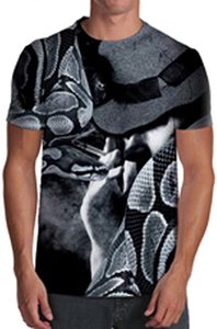 Camiseta 100% de algodón con Logo impreso, ropa personalizada de talla grande - Product Image 5