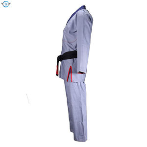 ชุดยูโดคาราเต้คุณภาพสูง ระบายอากาศได้ดี สีตามสั่ง ชุดศิลปะการต่อสู้บราซิลเลียนยิวยิตสู สำหรับทุกเพศ ฝึกซ้อม รับสกรีนโลโก้ตามสั่ง ผลิตแบบ OEM - Product Image 2