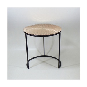 Trending New Design 2025 <b>Wooden</b> <b>Top</b> Metal Nesting <b>Table</b> Classic Nested <b>Tables</b> Metal Nesting <b>Table</b> Set Space - Product Image 4