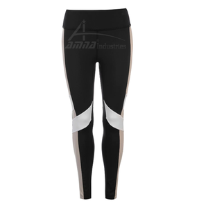 Best Selling Amna Industries Women <b>Legging</b> Reasonable Price Custom Made Spandex Polyester Anti-Bacterial Breathable Ankle-Length - Product Image 3